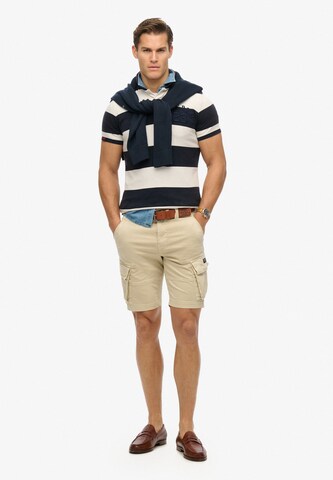 Loosefit Pantalon cargo 'Core' Superdry en beige