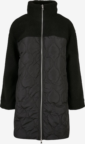 Manteau mi-saison Urban Classics en noir : devant