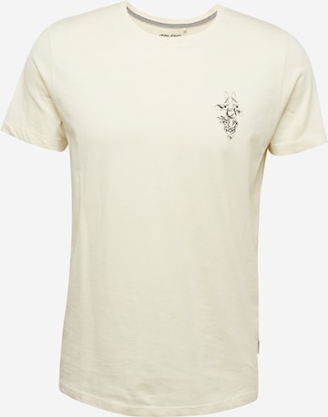 BLEND - Camiseta en beige: frente