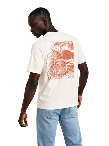 Perfect&Basic - Camiseta de fútbol 'Jellyfish Oversize Unisex Tee' en naranja
