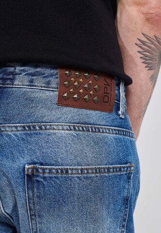 2Y Premium Regular Jeans in Blau