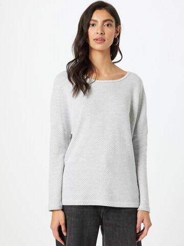 Pull-over 'ELBA' ONLY en gris : devant