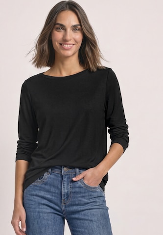 STREET ONE Shirt in Black: front