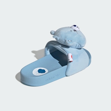 ADIDAS ORIGINALS - Zapatos abiertos 'Care Bears X Adidas Adiletten' en azul