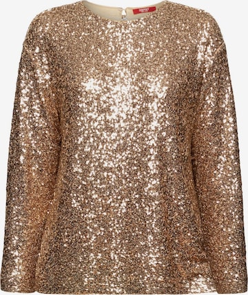 ESPRIT Shirt in Goud: voorkant