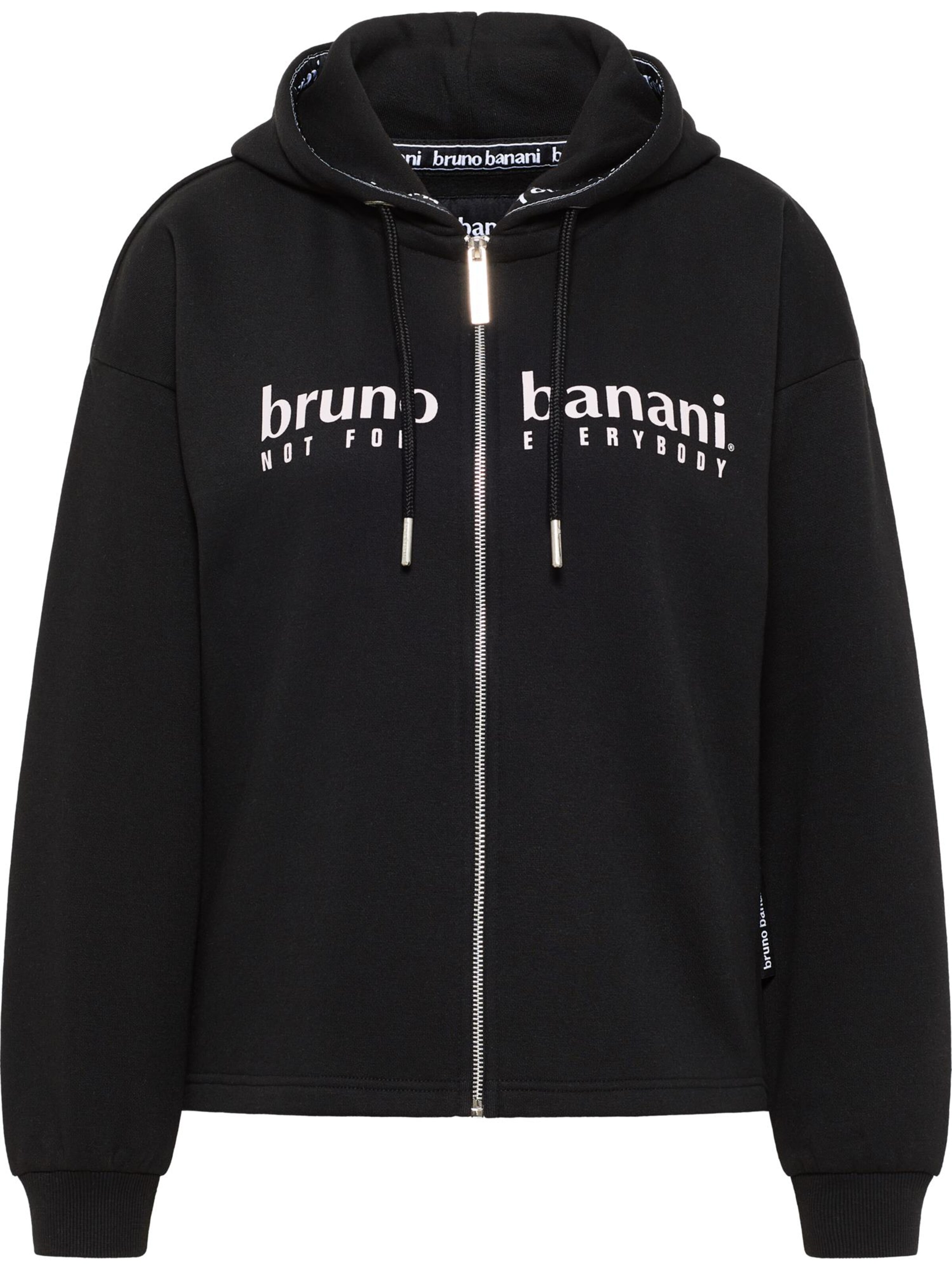 Veste de survêtement ' BURCH ' Bruno Banani en noir : devant