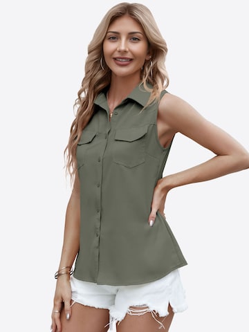 Imily Bela Blouse in Groen: voorkant