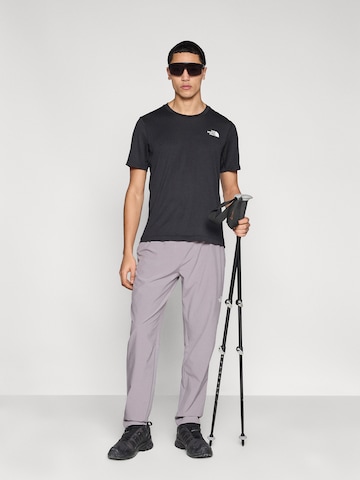 THE NORTH FACE Regular Ulkoiluhousut 'MOUNTAIN ATHLETICS' värissä harmaa