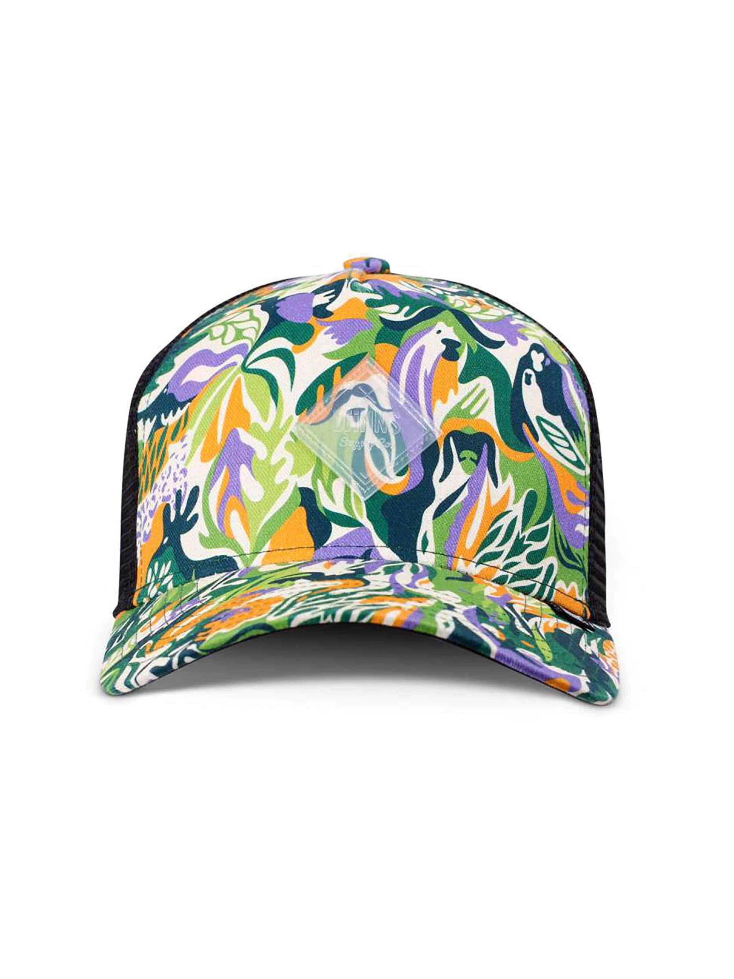 DJINNS Cap 'Hawaiian'‌‌‌‌‌‌‌‌‌‌ in Mischfarben: Vorderseite