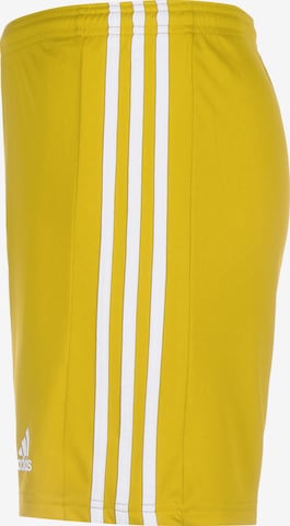 regular Pantaloni sportivi 'Squadra 21' di ADIDAS PERFORMANCE in giallo