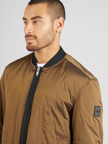 BOSS Prehodna jakna | rjava barva