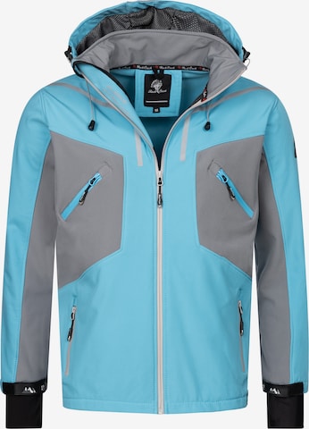 Rock Creek Outdoorjacke in Blau: predná strana