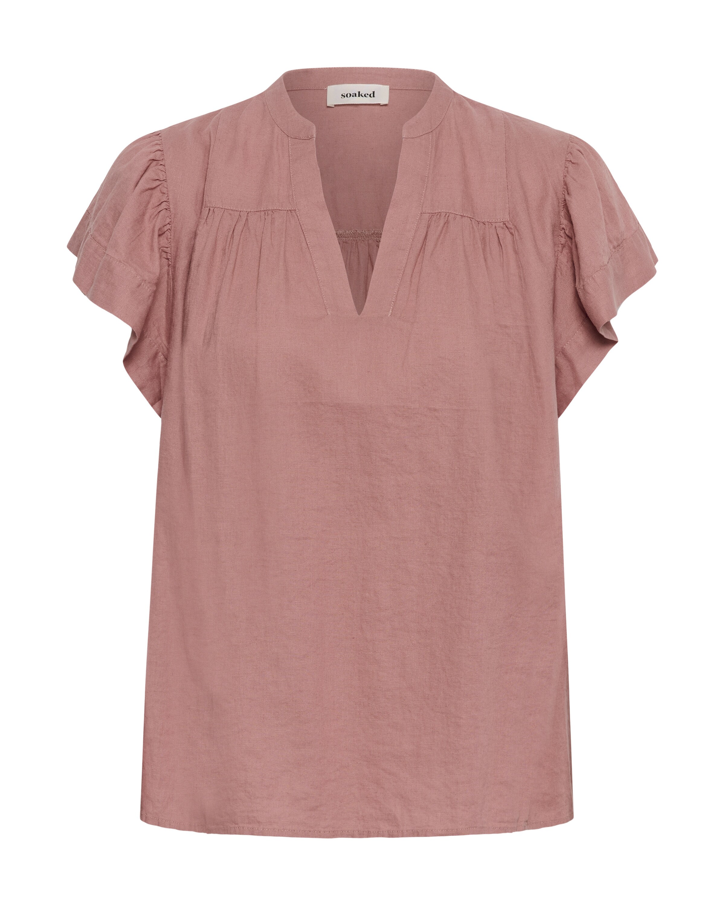 SOAKED IN LUXURY Bluse 'SLAria' in Pink: Vorderseite