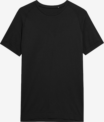 T-Shirt fonctionnel 4F en noir : devant