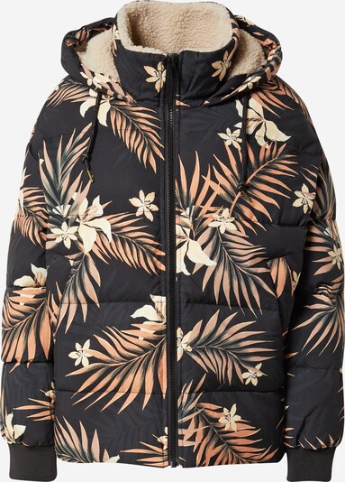 BILLABONG Яке Outdoor в тъмнозелено / пастелно оранжево / черно / бяло, Преглед на продукта