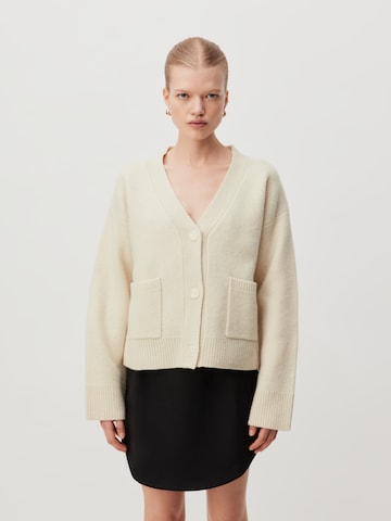 Cardigan 'Carmen' LeGer by Lena Gercke en beige : devant