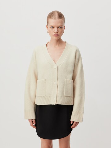 Cardigan 'Carmen' LeGer by Lena Gercke en beige : devant