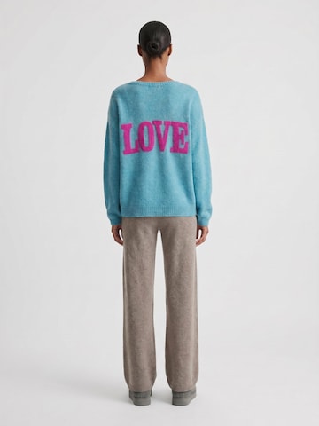 Pull-over oversize 'Silja' americandreams en bleu