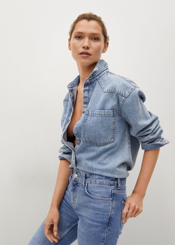 MANGO Regular Jeans 'Bonny-i' in Blau