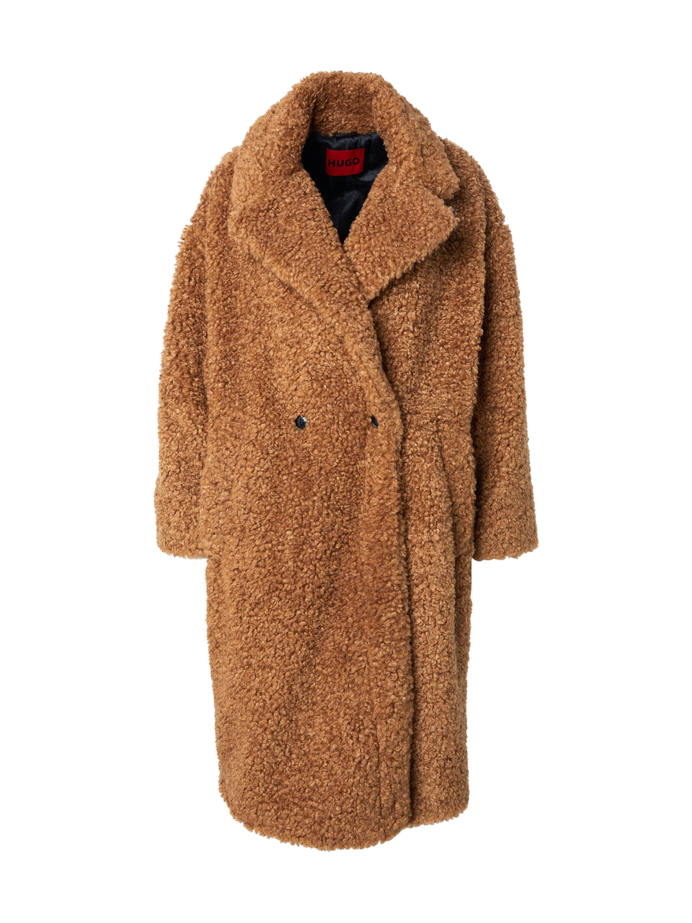 Manteau mi-saison &#x27;Malite-1&#x27; HUGO en marron : devant