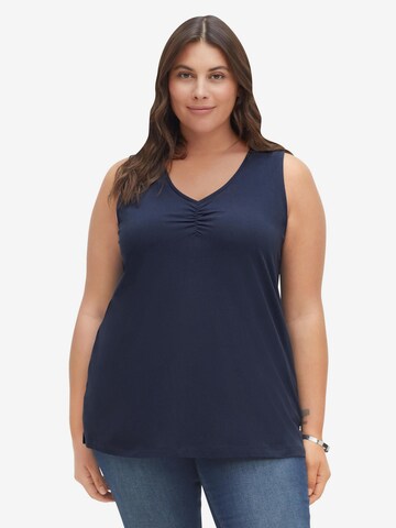 SHEEGO Top in Blue: front