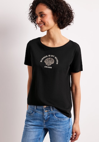 STREET ONE Shirt in Black: front