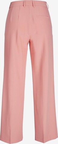 JJXX Loose fit Trousers with creases 'Mary' in Pink