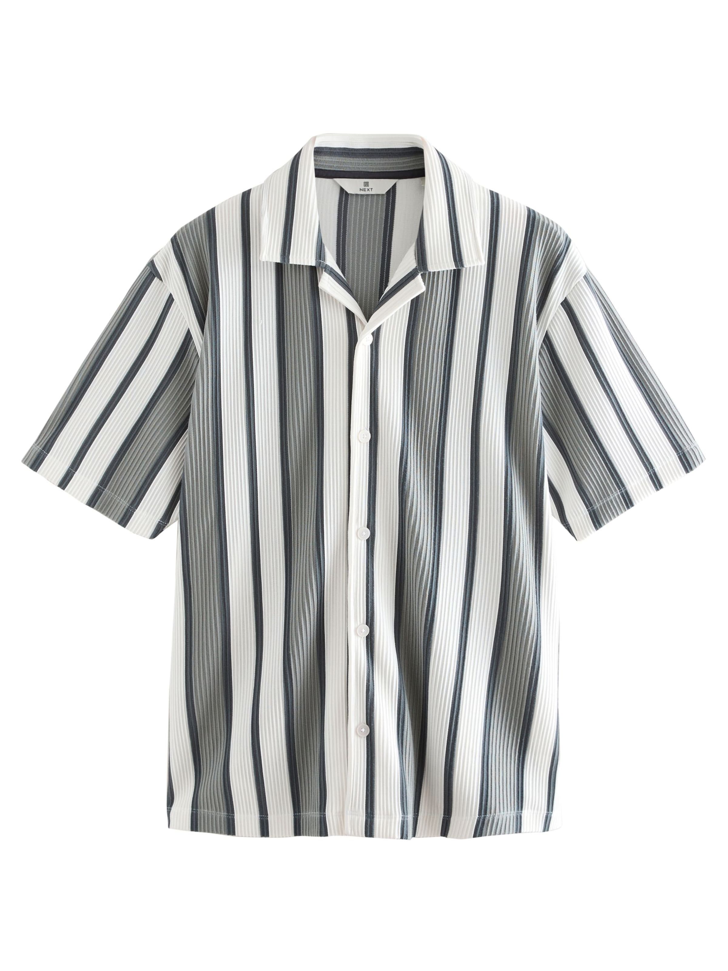 Next Regular Fit Hemd in Grau: Vorderseite