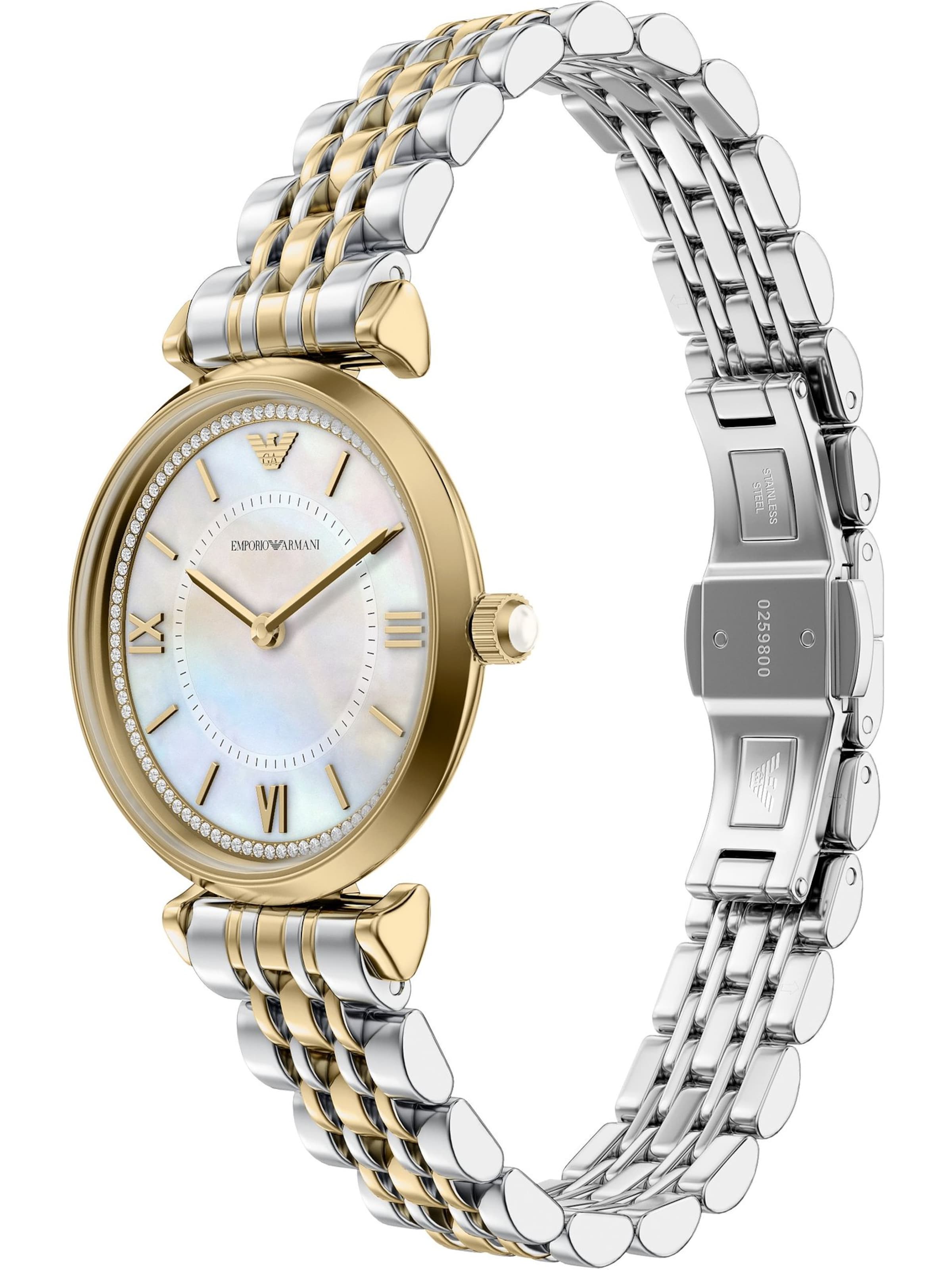 Emporio Armani Analoguhr in Gold