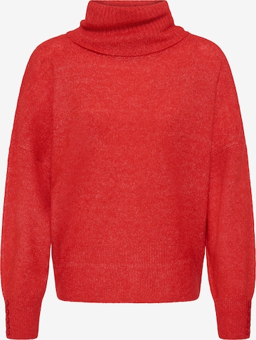ICHI Sweater ' Kamara ' in Red: front