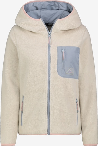 Sublevel Fleecejacke in Beige: Vorderseite