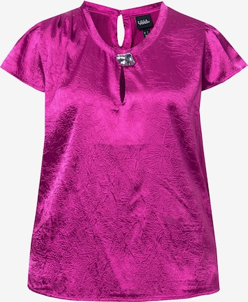 Ulla Popken Bluse in Pink: Vorderseite