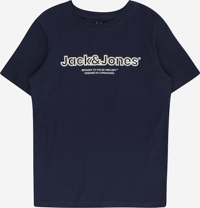 Jack & Jones Junior T-shirt 'LAKEWOOD' i beige / marinblå / grå / vit, Produktvy