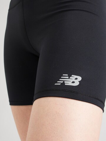 new balance Skinny Sporthose 'Essentials Harmony' in Schwarz