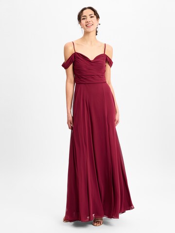 Marie Lund Evening dress in Red: front