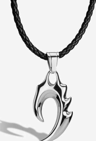 SERASAR Kette 'Flame' in Silber: Vorderseite