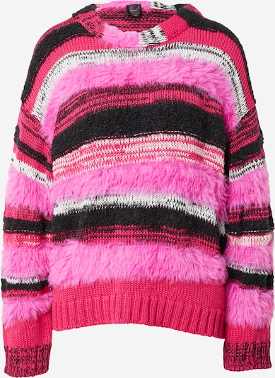 PINKO Pullover in pink / eosin / schwarz / weiß, Produktansicht