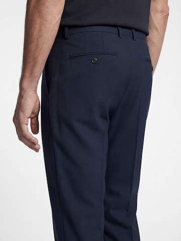 BENVENUTO Tapered Bandplooibroek 'Roberto' in Blauw