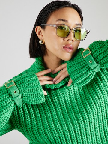 Hoermanseder x About You Sweater 'Eike' in Green