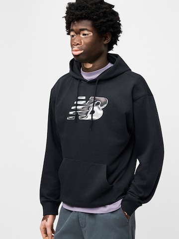 Sweat-shirt new balance en noir