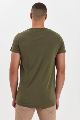 !Solid Shirt 'LONGO' in Groen