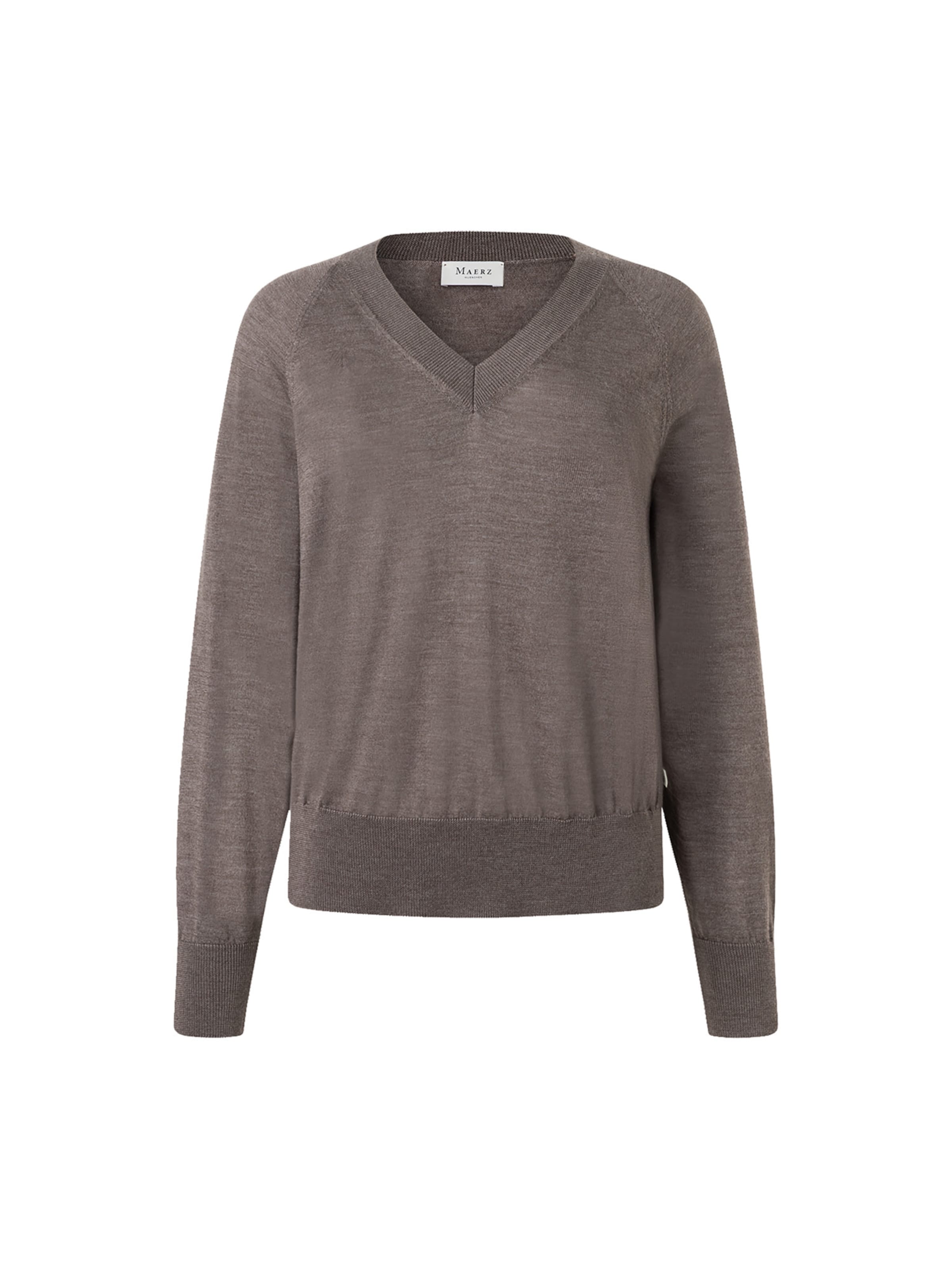 MAERZ Muenchen Pullover in Braun: Vorderseite