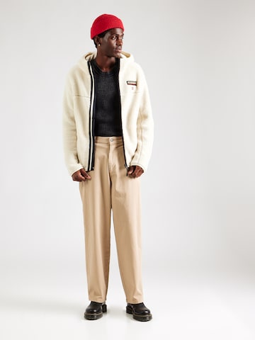 NAPAPIJRI Sweatjacke 'TYNIK' in Beige