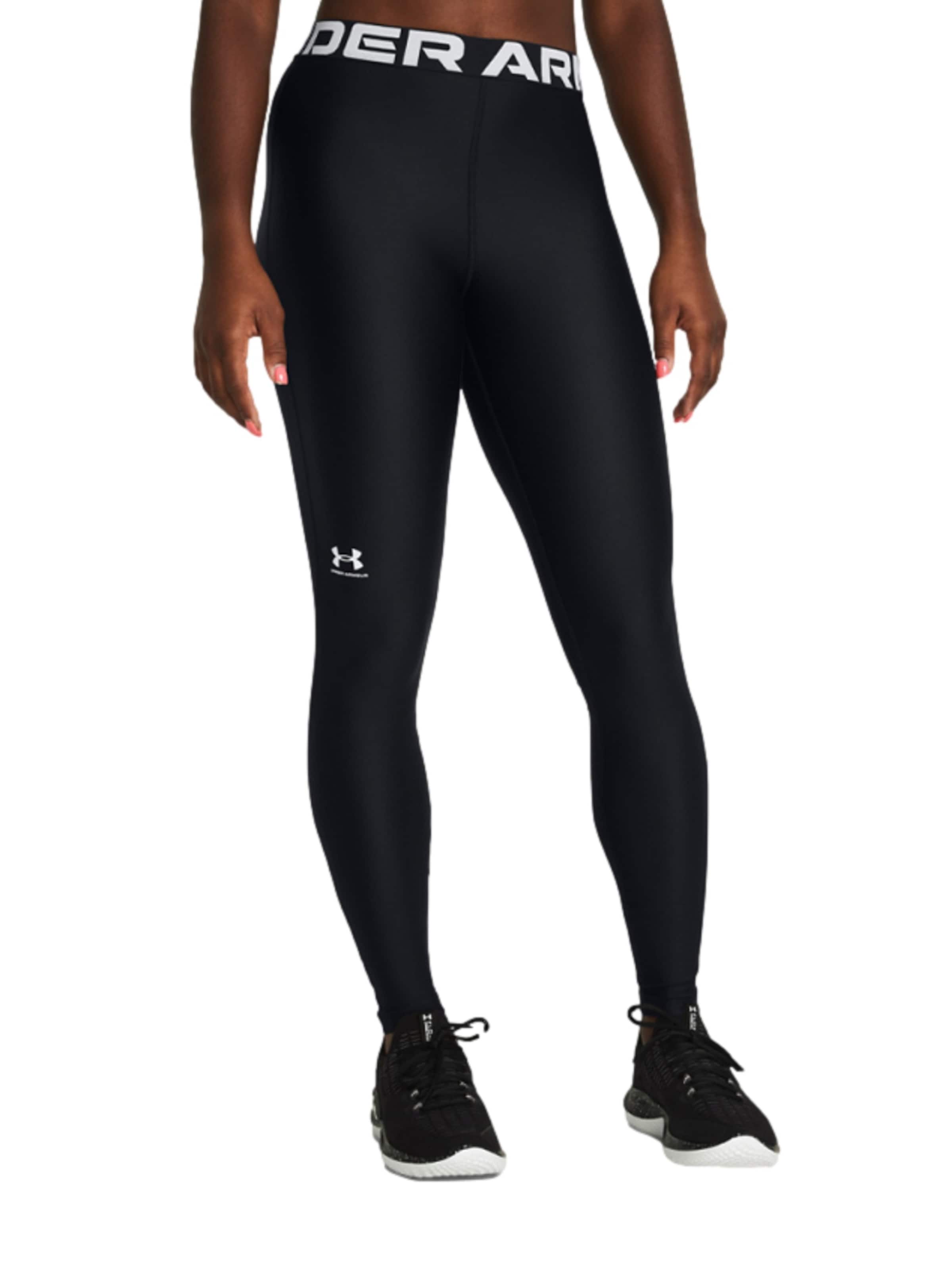 UNDER ARMOUR Skinny Leggings in Black: front