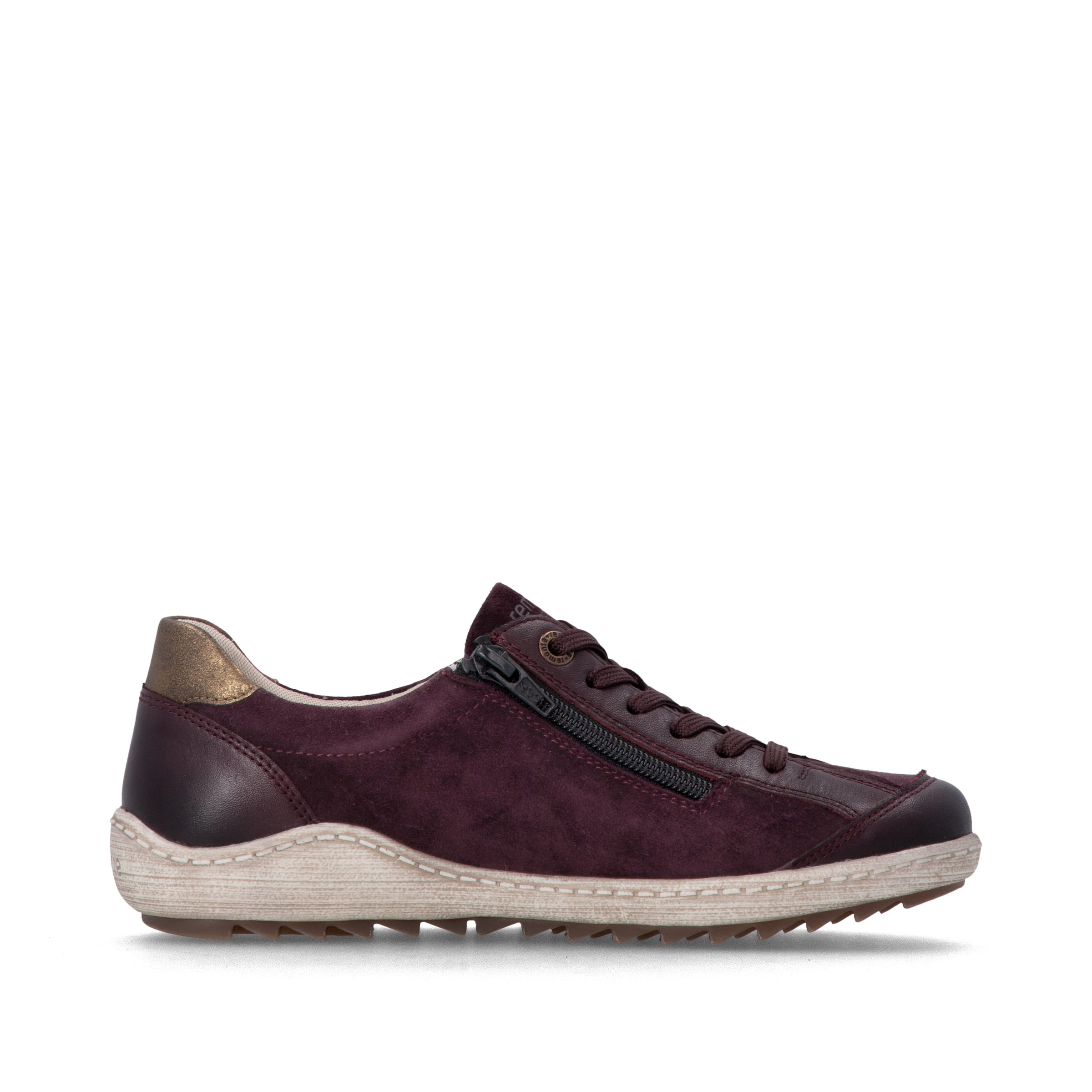 Chaussure de sport à lacets REMONTE en rouge