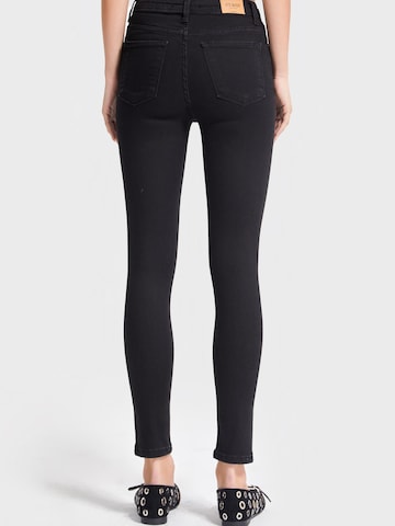 Skinny Jean 'Skinny High Rise Jeans (Lenght 26)' IT'S BASIC en noir
