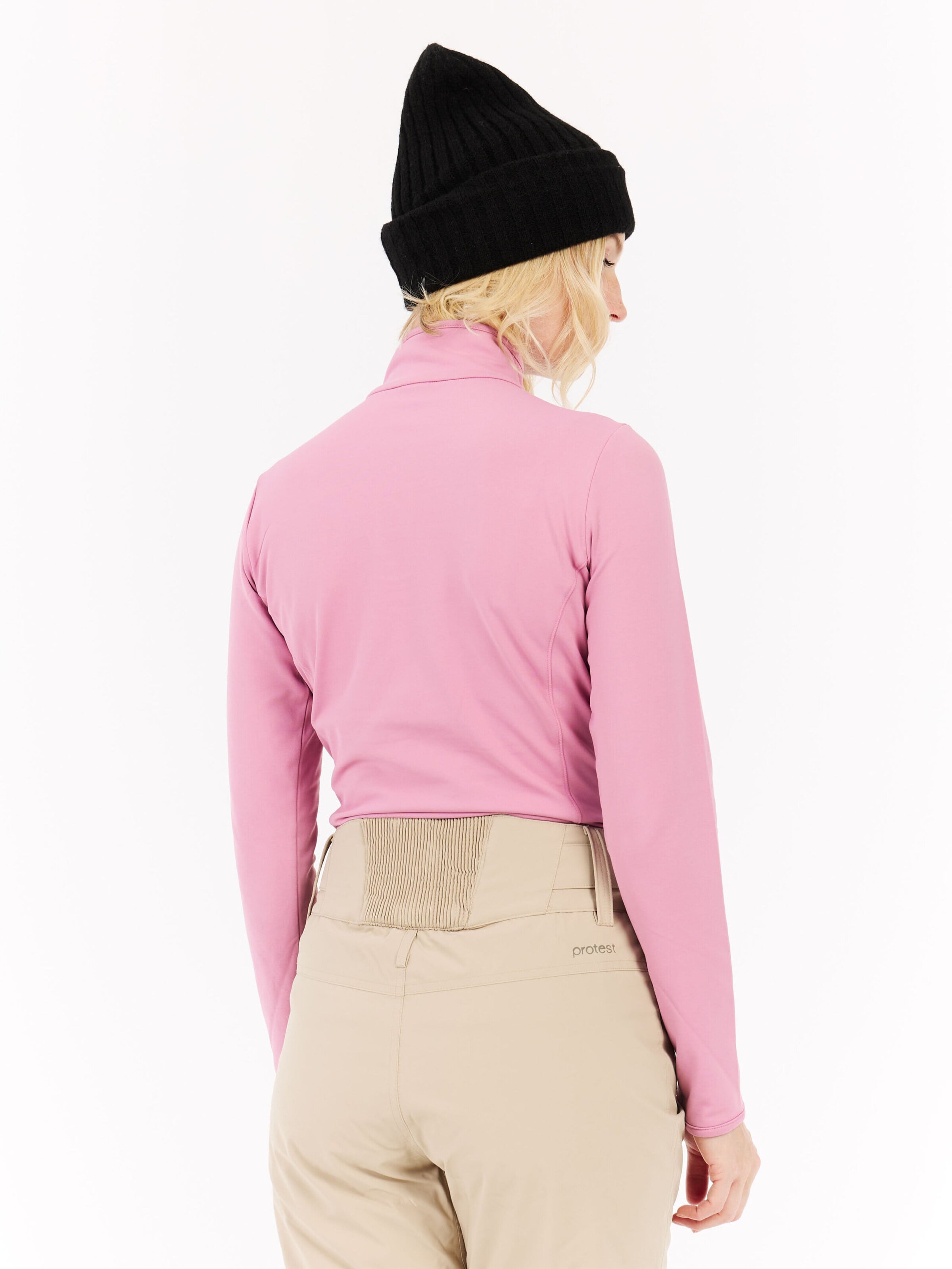 PROTEST Sportief sweatshirt 'REFABRIZ' in Roze