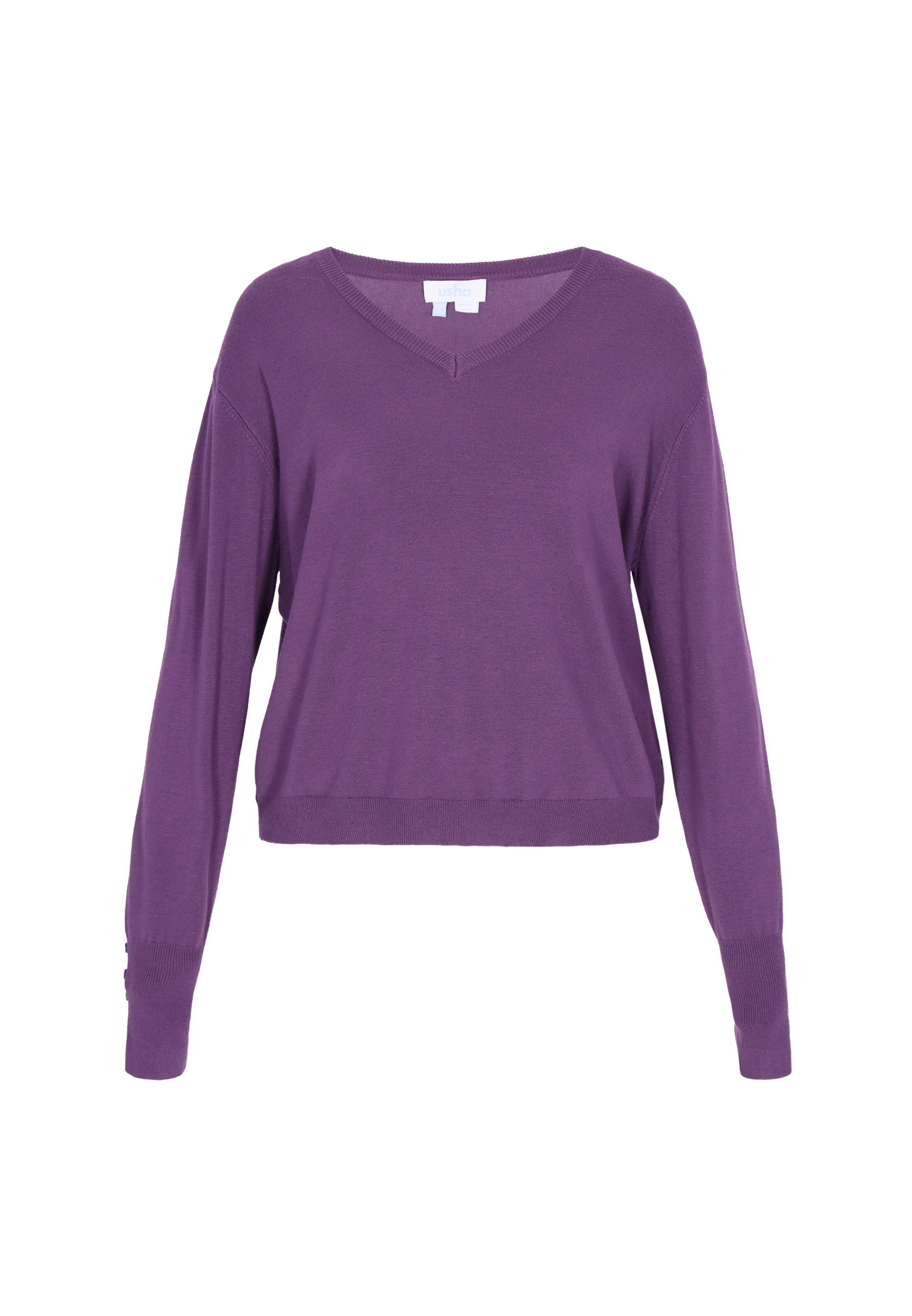 usha BLUE LABEL Sweater in Purple: front