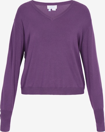 usha BLUE LABEL Pullover in Lila: Vorderseite