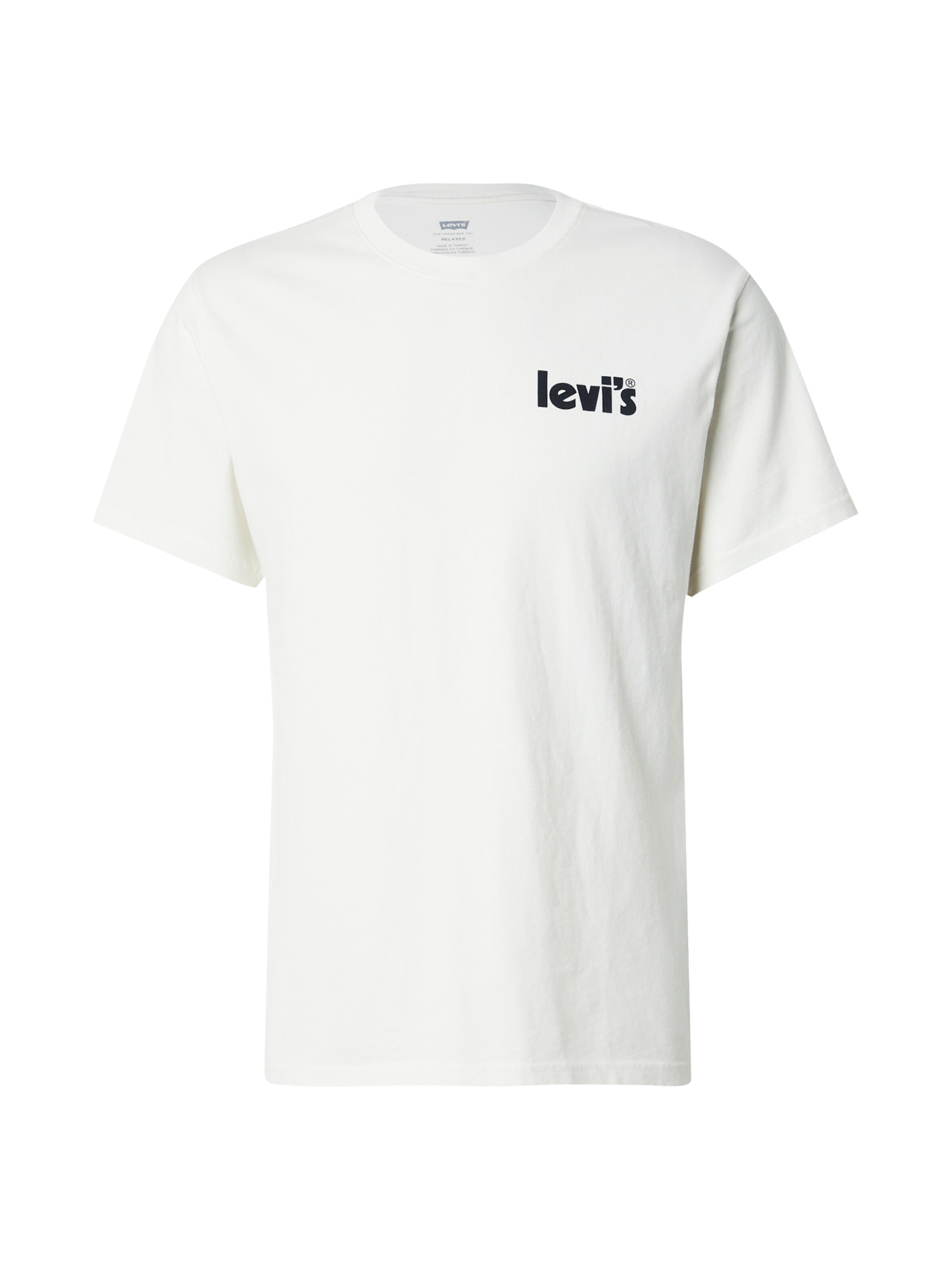 Tricou 'Relaxed Fit Tee' de la LEVI'S ® pe alb: față